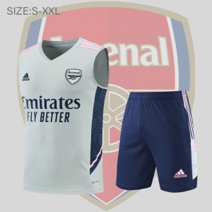 22/23 Arsenal Vest Training Jersey Kit Grey