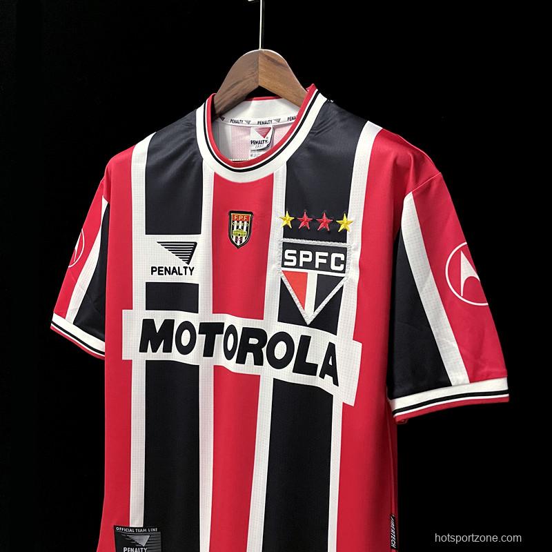 Retro 2000 Sao Paulo Away Soccer Jersey