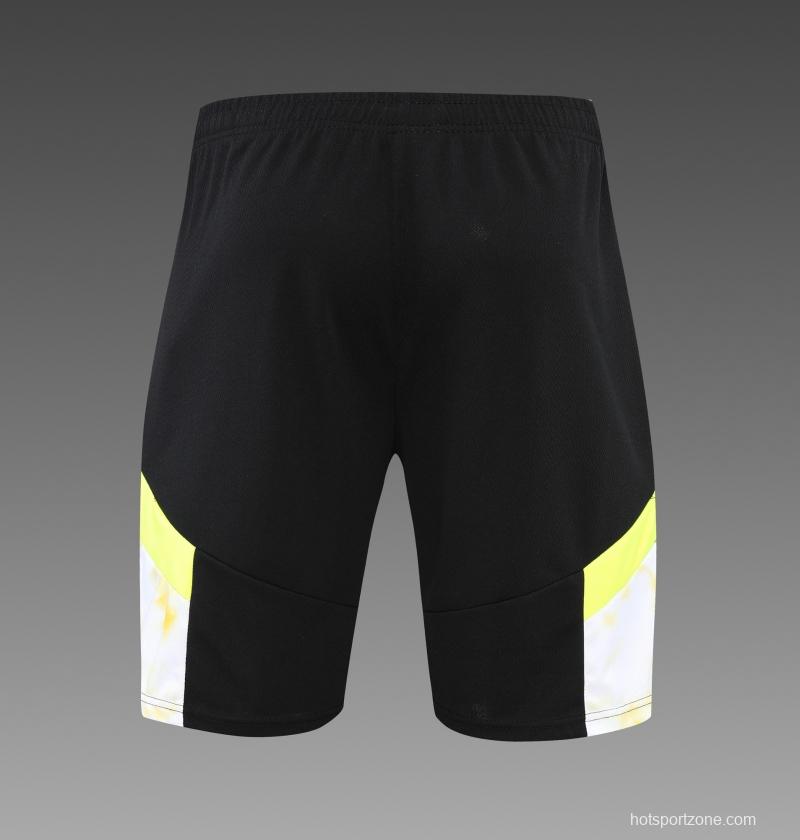 2022 Borussia Dortmund Vest Training Jersey Kit Black And White
