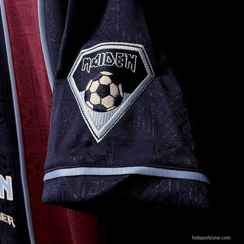 Retro 2011 West Ham Iron Maiden Home Soccer Jersey