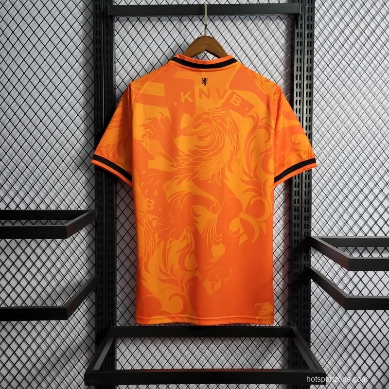 2022 Netherlands Training Orange Jersey