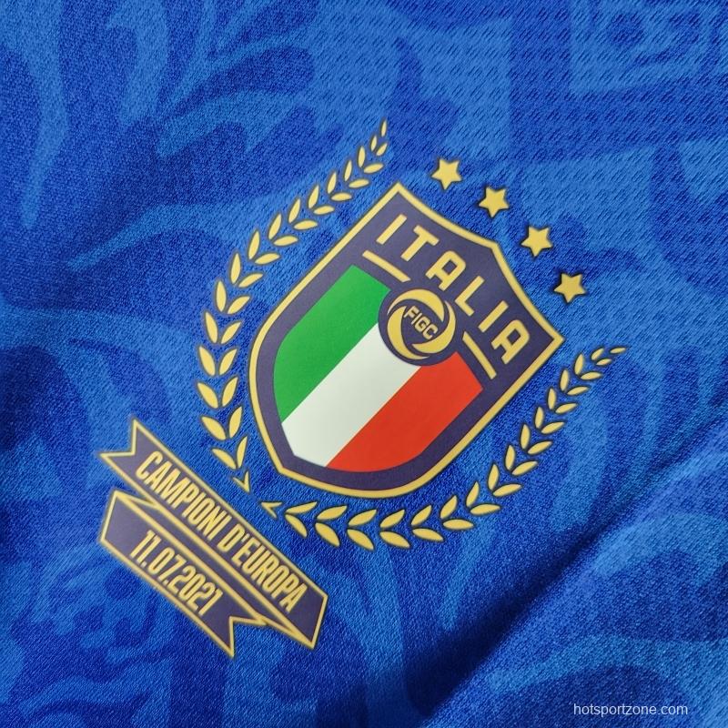 2022 Italy Euro Championship Special Edition Blue