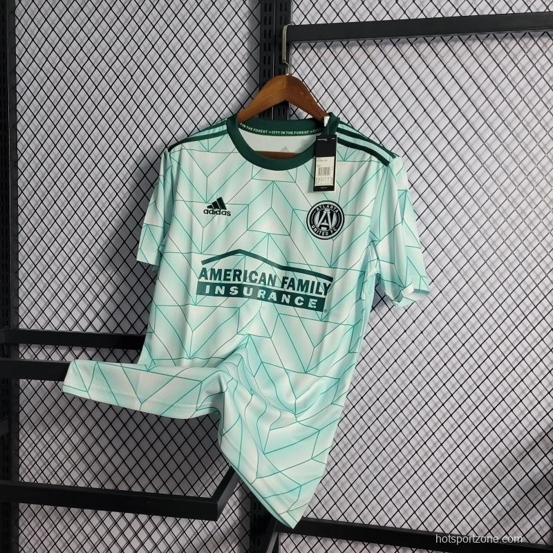 22/23 Atlanta United FC Away Light Green Soccer Jersey