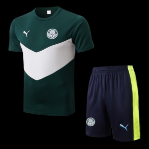 22/23 Palmeiras Dark Green Short Sleeve Jersey +Shorts