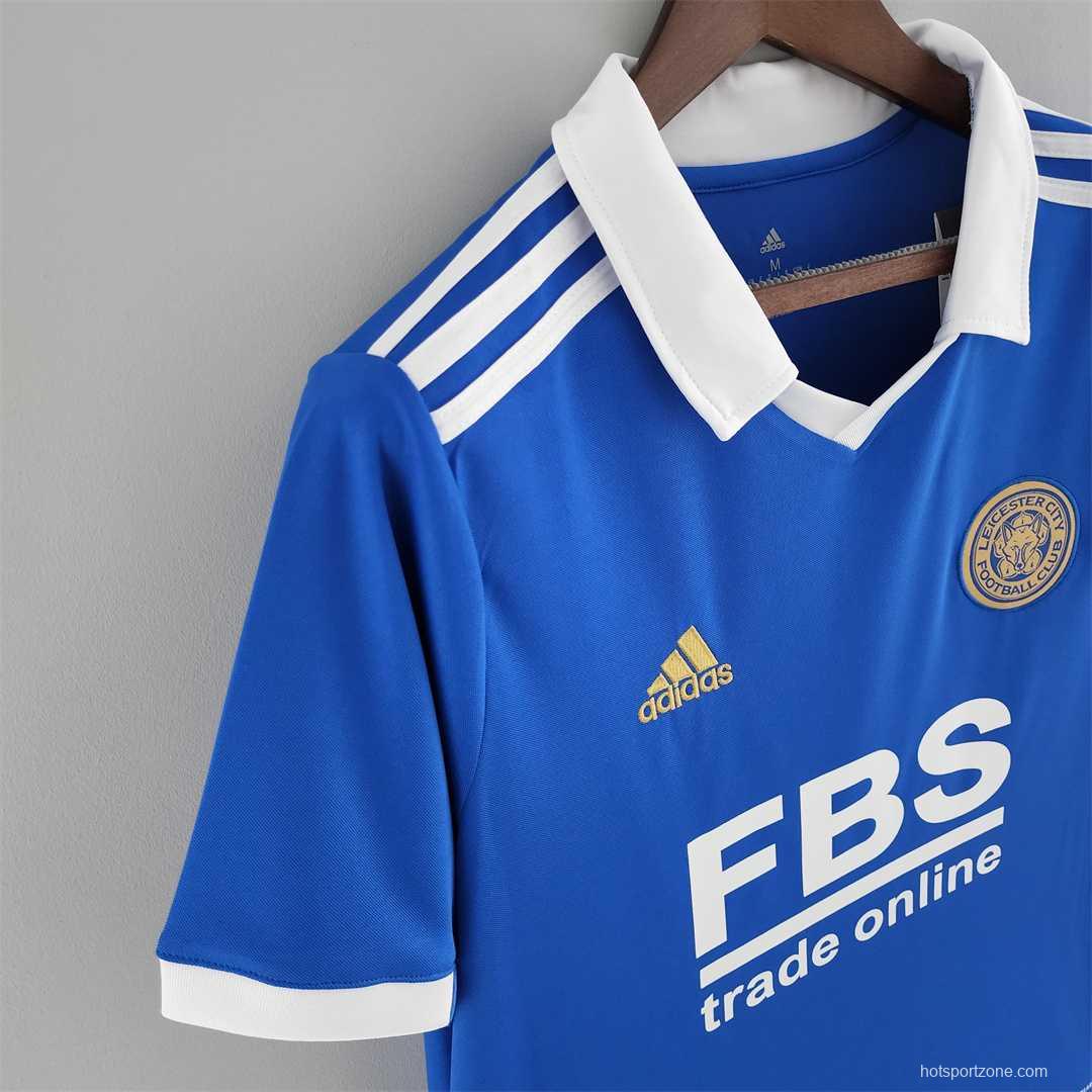 22-23 Leicester City Home Soccer Jersey