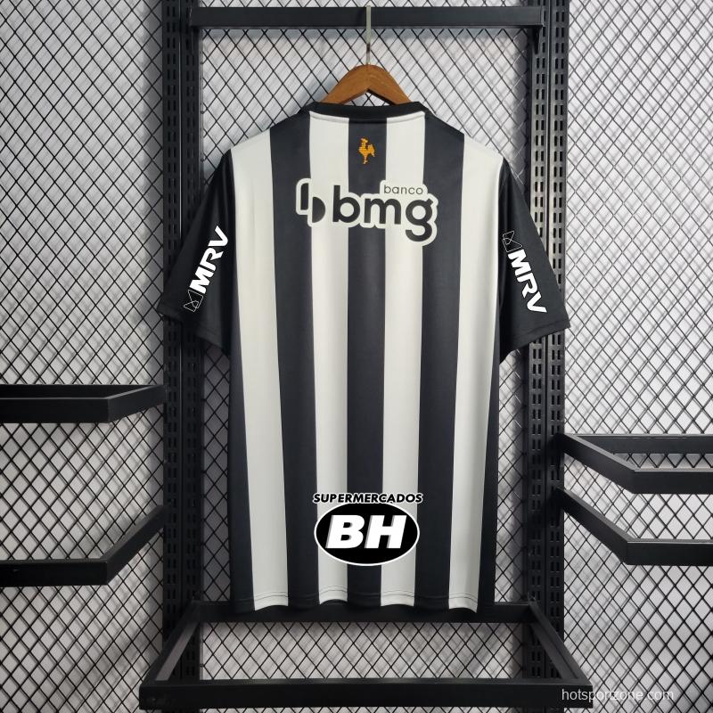 22/23 Atletico Mineiro Home All Sponsors + Patches Soccer Jersey