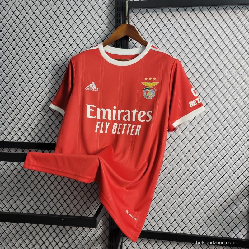 22/23 Benfica Home Soccer Jersey