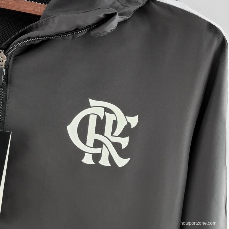 2022 Flamengo Windbreaker Black