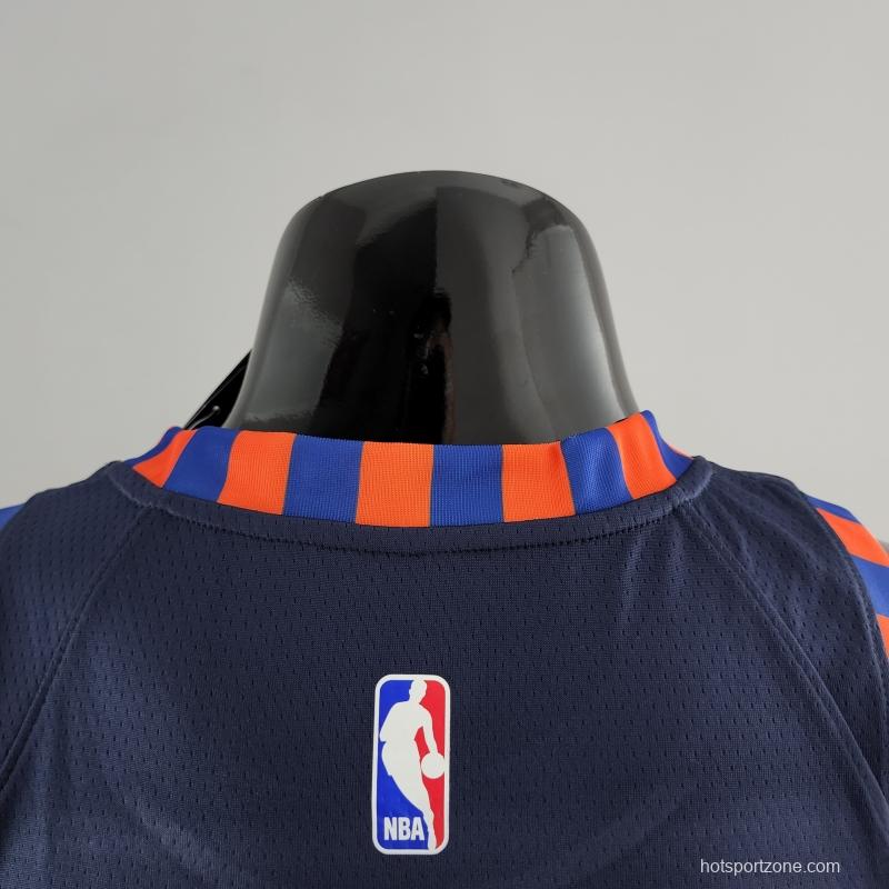 New York Knicks ANTHONY #7 Striped NBA Jersey