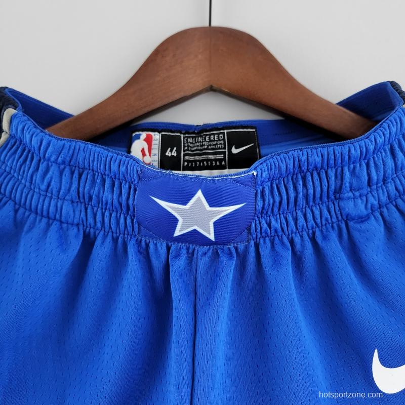 Dallas Mavericks NBA Shorts Blue