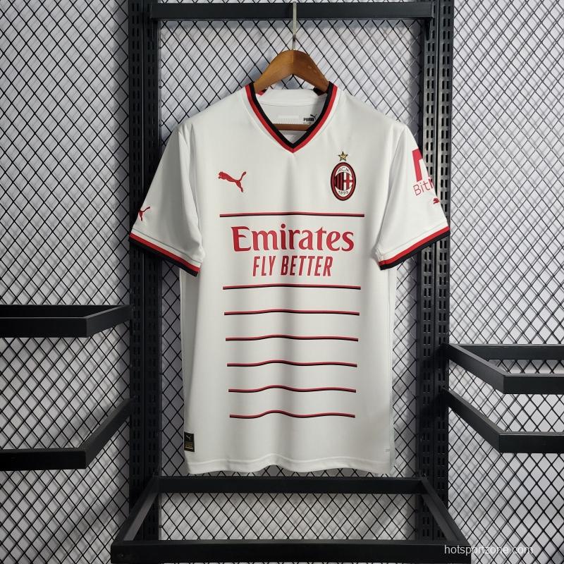 22/23 AC Milan Away Soccer Jersey
