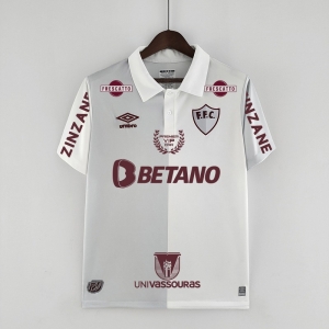 22/23 Fluminense All Sponsors 120th Anniversary White Grey jersey