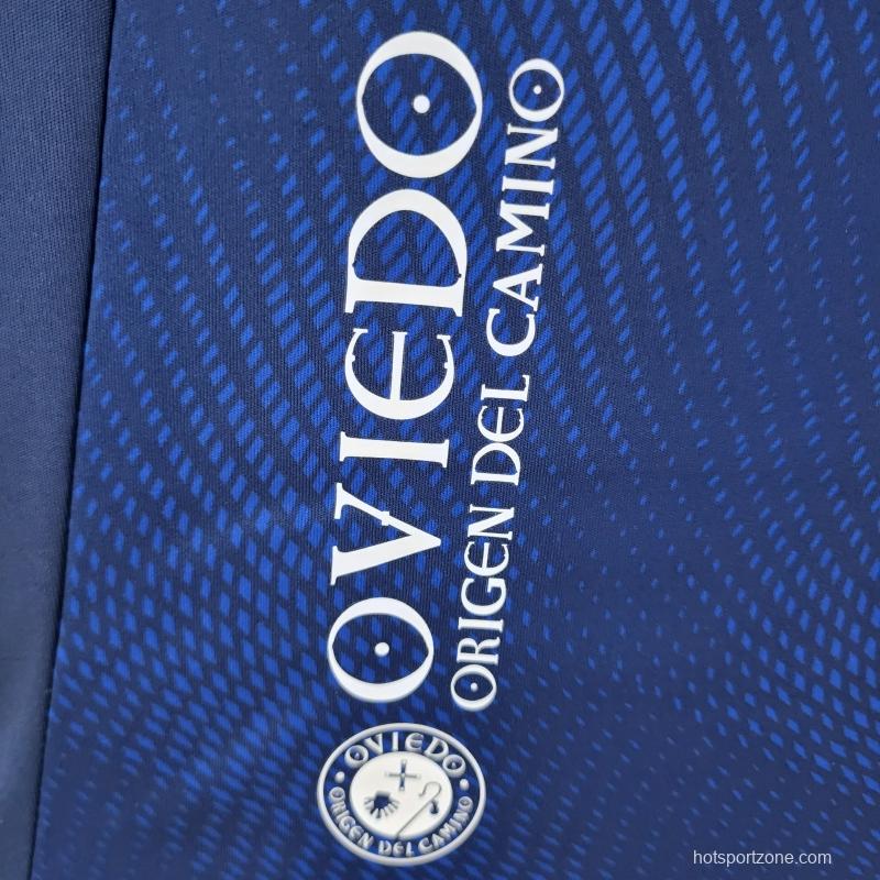 22/23 Real Oviedo Home Soccer Jersey