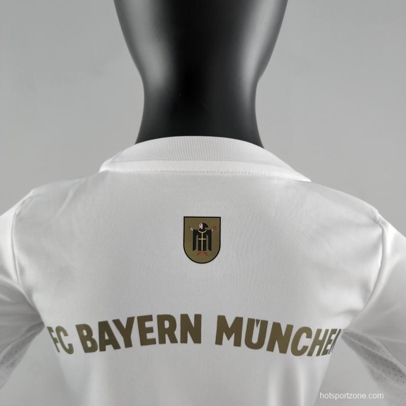 22/23 Kids Bayern Munich Away SIZE16-28 Soccer Jersey