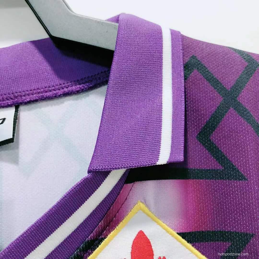 Retro 92/93 Fiorentina  Away Soccer Jersey