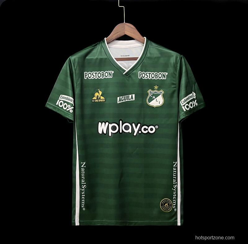 22/23 Colombian Deportivo Cali Home Soccer Jersey