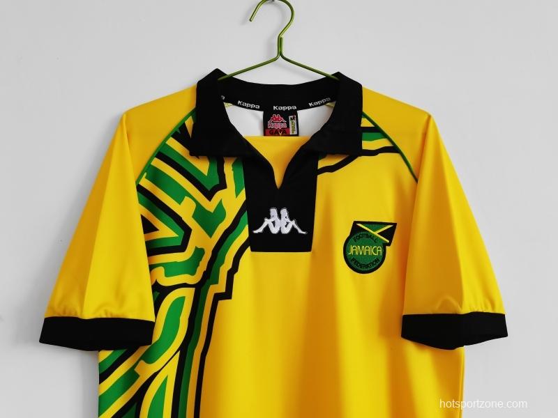 Retro 1998 Jamaica Home Soccer Jersey