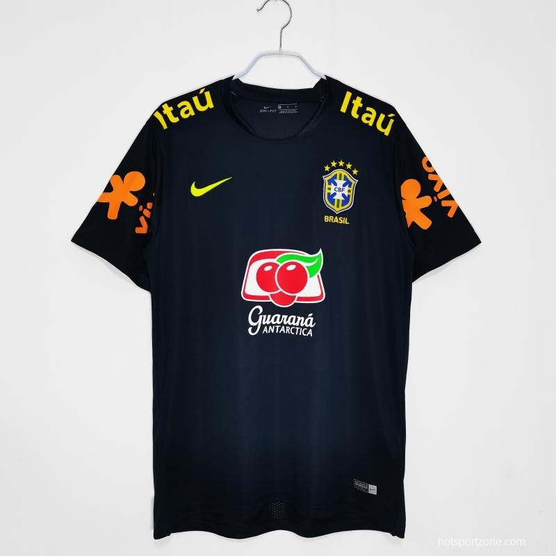 Retro 2020  Brazil Dark Green Home Soccer Jersey