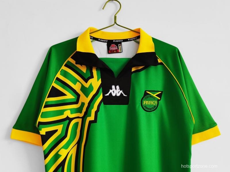 Retro 1998 Jamaica Away Soccer Jersey