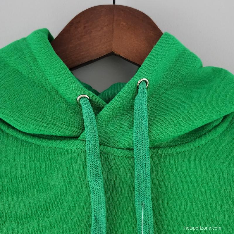 2022 Brazil Hoodie Green