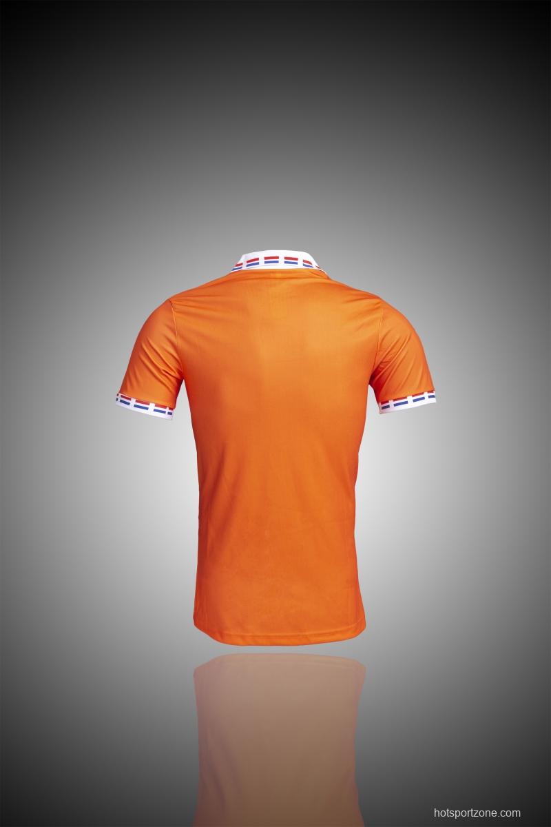 Retro 1996 The Netherlands Home Soccer Jersey