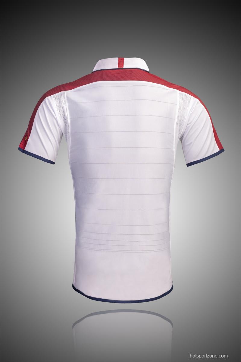 Retro 2004 England Home Soccer Jersey