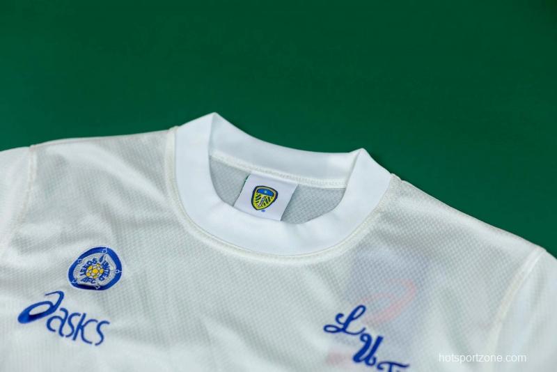 Retro 95/96 Leeds United Home Soccer Jersey