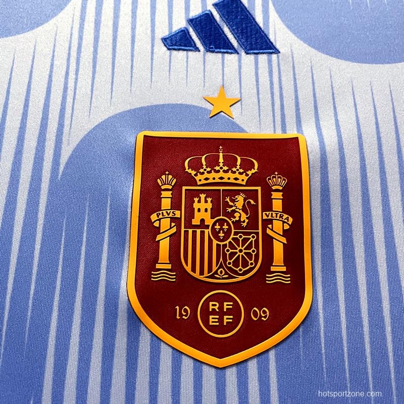 2022 Spain Away Soccer Jersey