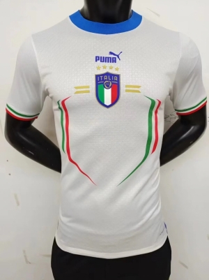Player Version 2022 Italy Away Soccer Jersey