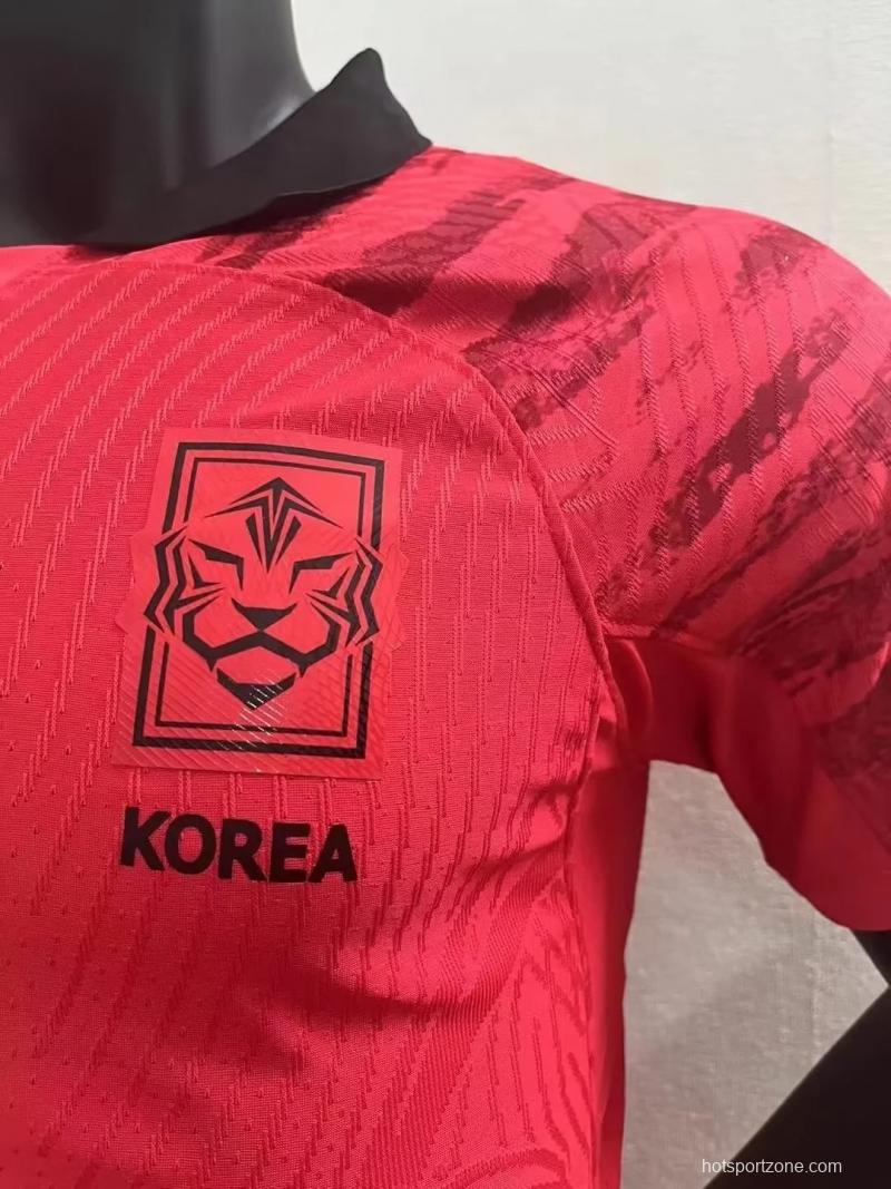 Player Version 2022 Korea Home Jersey