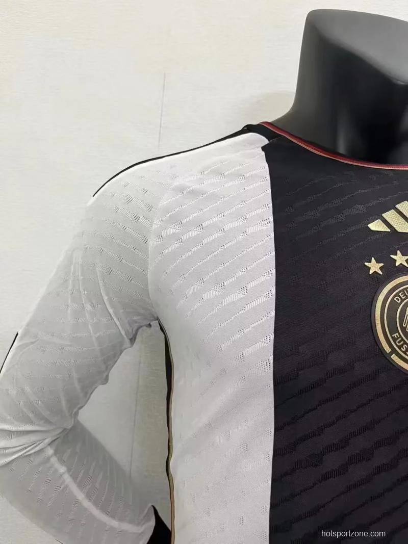 Player Vision 2022 Germany Home Long Sleeve Jersey