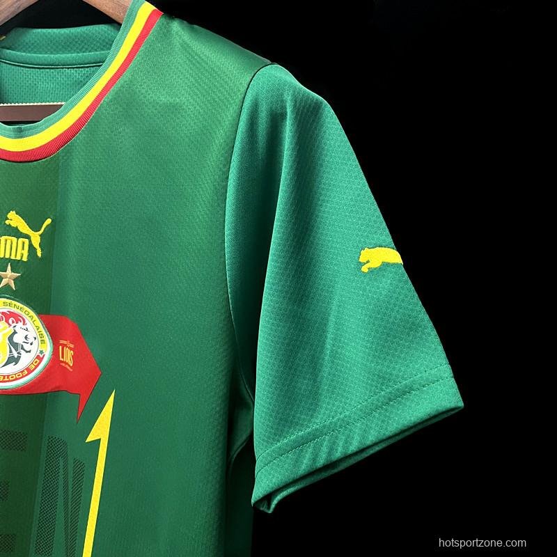 2022 Senegal Away Green Jersey