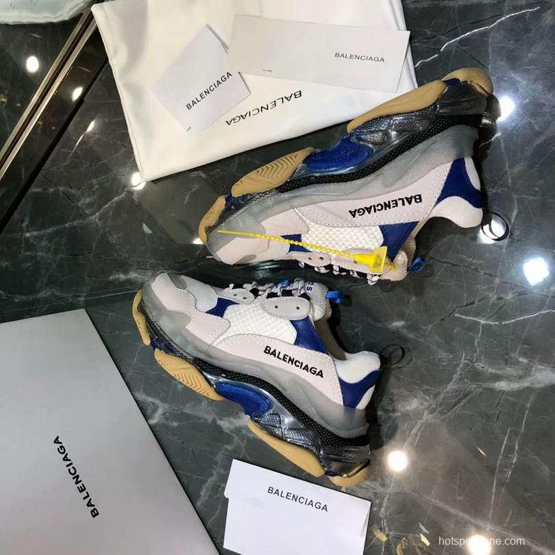 Men/Women Balenciaga Triple S  Sneaker Khaki