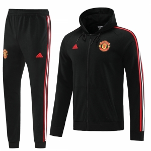 22/23 Manchester United Full Zipper Hoodie Tracksuit
