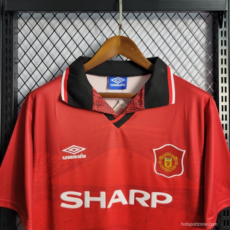 Retro 94/96 Manchester United Home Jersey