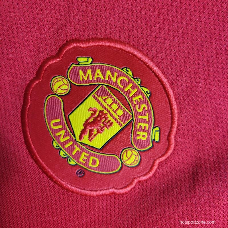 Retro 10-11 Manchester United Home Jersey