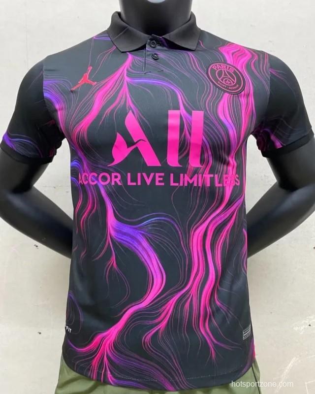 Fans Version 23/24 PSG Black/Purple Training Jersey