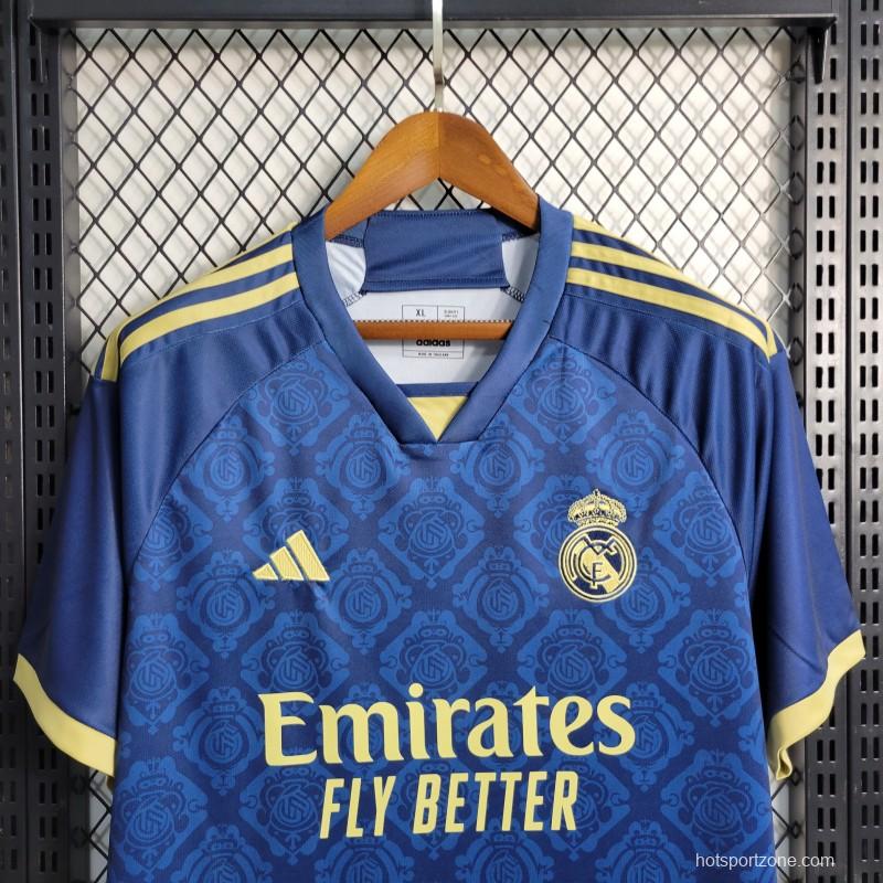 23-24 Real Madrid Navy Training Jersey