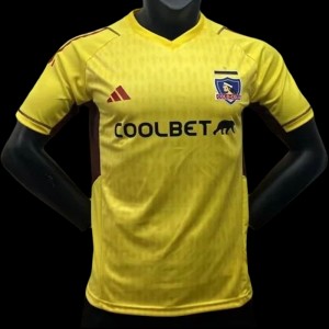 Player Version COLO COLO Goalkeeper Yellow Jersey