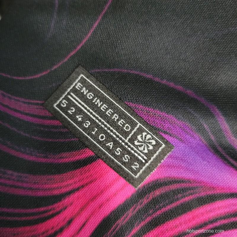 23-24 PSG Special Edition Black Purple Jersey
