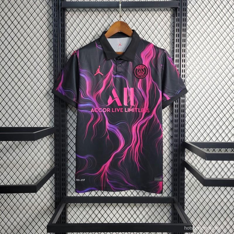 23-24 PSG Special Edition Black Purple Jersey