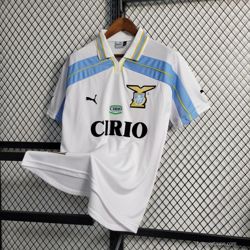 Retro 1998-00 Lazio Third White Jersey