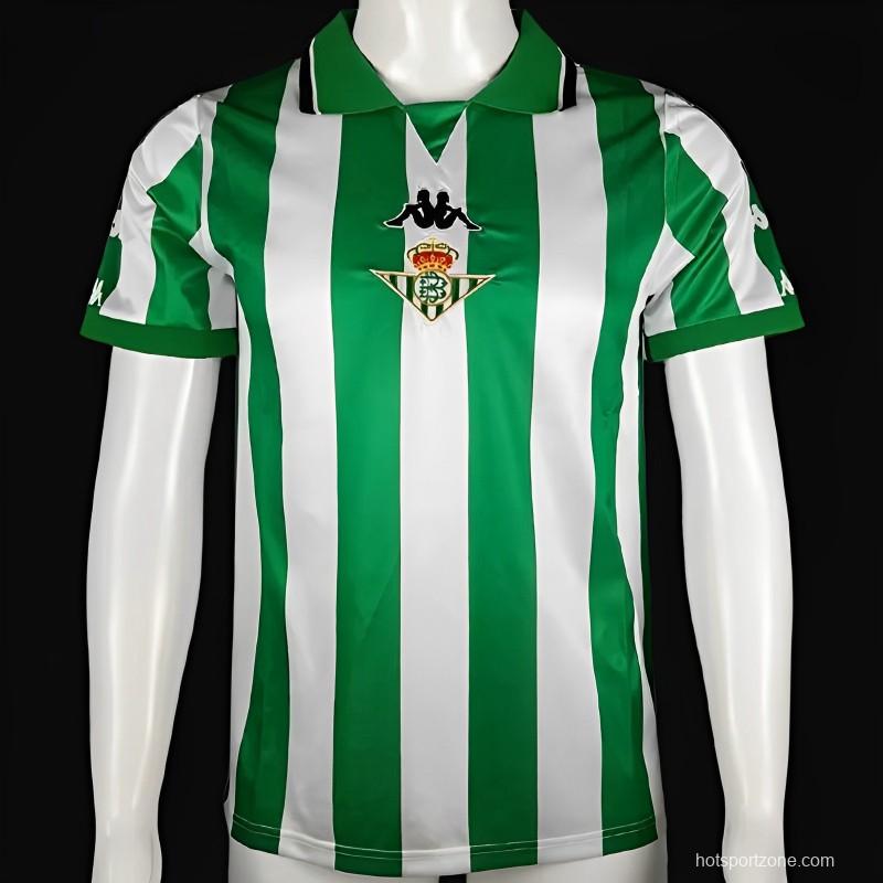 Retro 99/00 Real Betis Home Jersey