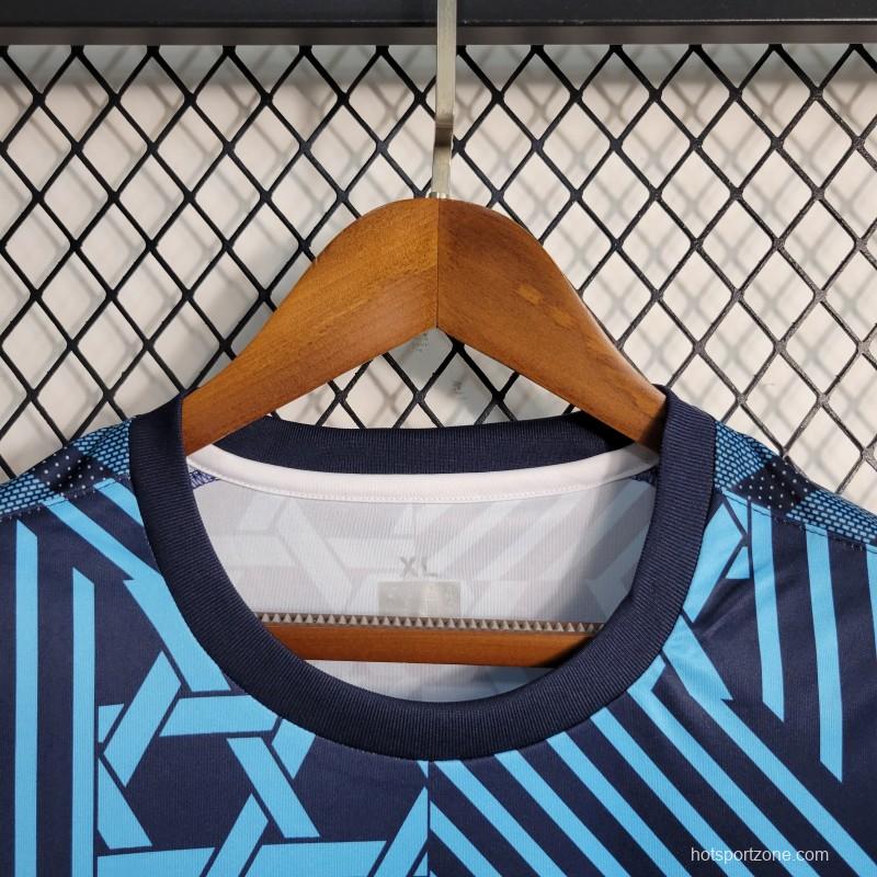 2023 Denmark Training Blue Jersey