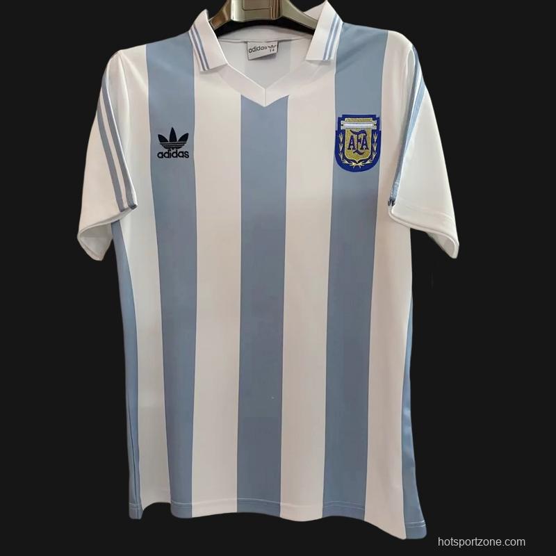 Retro 91/93 Argentina Home Jersey