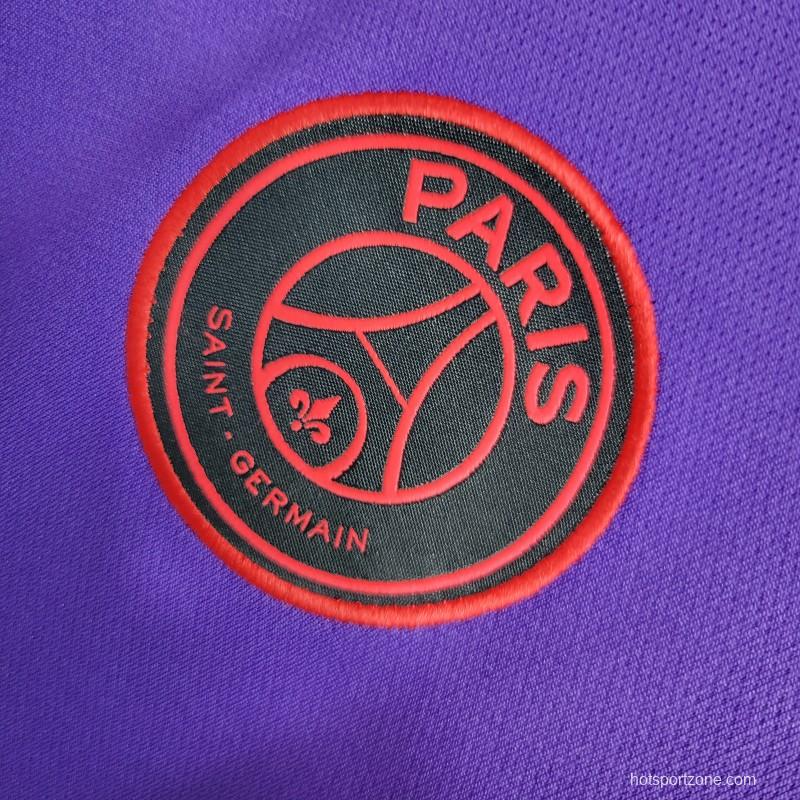 23-24 PSG Purple Training Jersey
