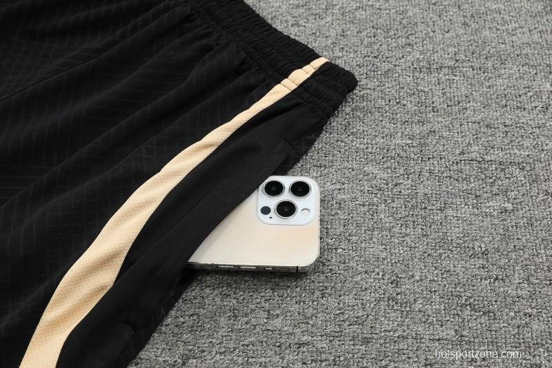 23-24 Chelsea White Black Vest Jersey+Shorts