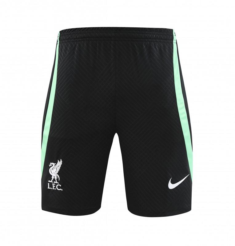 23-24 Liverpool Black Vest Jersey+Shorts