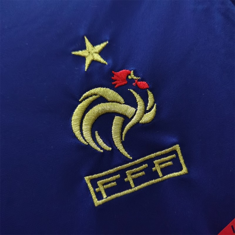 Retro 2010 France Home Jersey