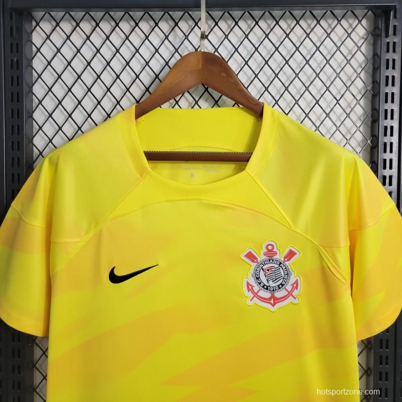 23-24 Corinthians Goalkeeper Yellow Jersey